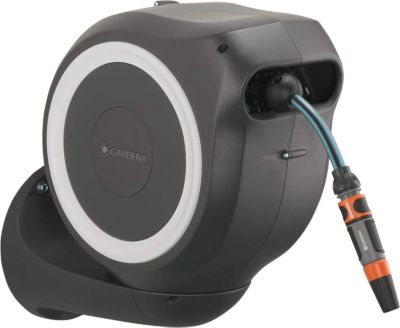 Effeuilleur GARDENA Gardena Boîte murale tuyaux RollUp S (bl