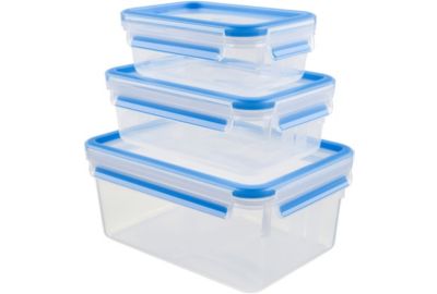 Boîte hermétique TEFAL 3 boites MASTERSEAL 0.55L - 1L - 2.30L