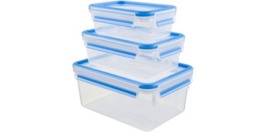 Boîte hermétique TEFAL 3 boites MASTERSEAL 0.55L - 1L - 2.30L
