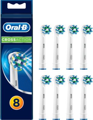 Brossette dentaire ORAL-B Cross Action x 8
