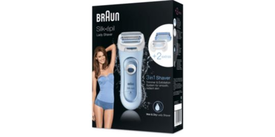 Epilateur BRAUN Silk-epil LS5160 WD BLEU