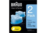 Cartouche nettoyante BRAUN CCR2:lotion nettoyante x2