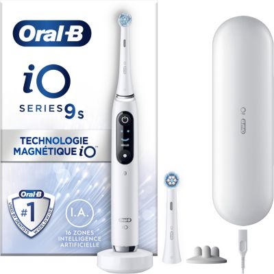 Brosse à dents électrique ORAL-B IO9s Serie s White Alabaster