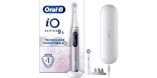 Brosse à dents électrique ORAL-B IO9s Serie s rose quartz