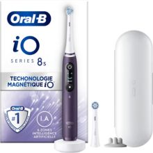Brosse à dents électrique ORAL-B IO8s serie s violet ametrine