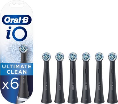 Brossette dentaire ORAL-B 6 XL Pack iO Ultimate Clean (Black)