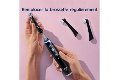 Brossette dentaire ORAL-B 2 ct iO Gentle Care (Black)