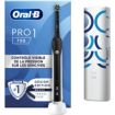 Brosse à dents électrique ORAL-B Pro 1 noire et etui de voyage