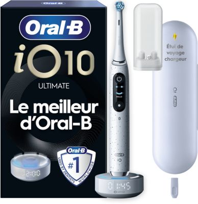 Brosse à dents électrique ORAL-B iO10 Series Stardust White
