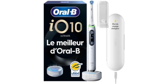 Brosse à dents électrique ORAL-B iO10 Series Stardust White