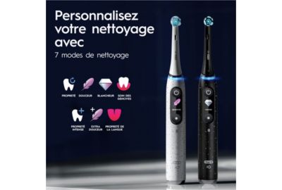 Chargeur noir pour brosse à dents Oral-B iO7, iO8, iO9, iO10