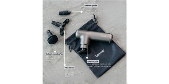 Pistolet de massage BEURER MG 1 R Sensitive+