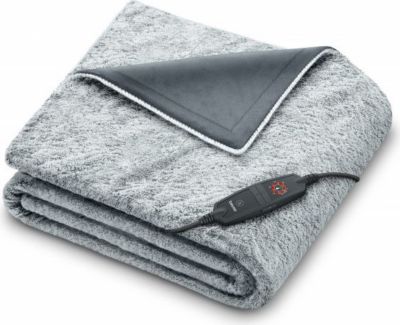Couverture chauffante BEURER Couverture chauffante Nordic Grey Green