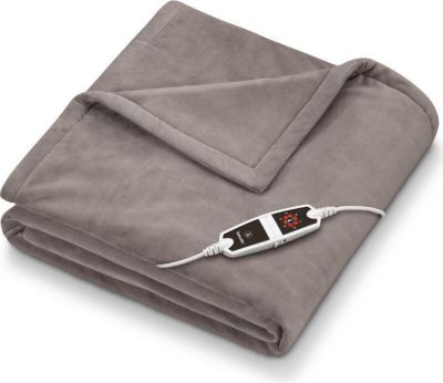 Couverture chauffante BEURER Couverture chauffante XXL Taupe - Beurer