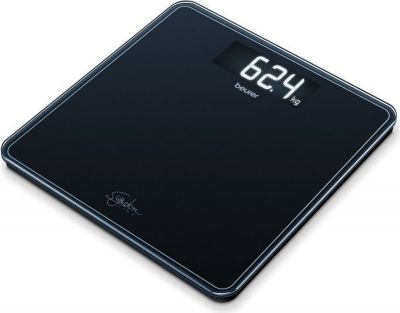 Balance de cuisine BEURER Pèse personne en verre noir