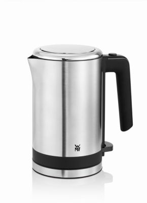 Bouilloire Mini 0,5 L inox brossé et noire