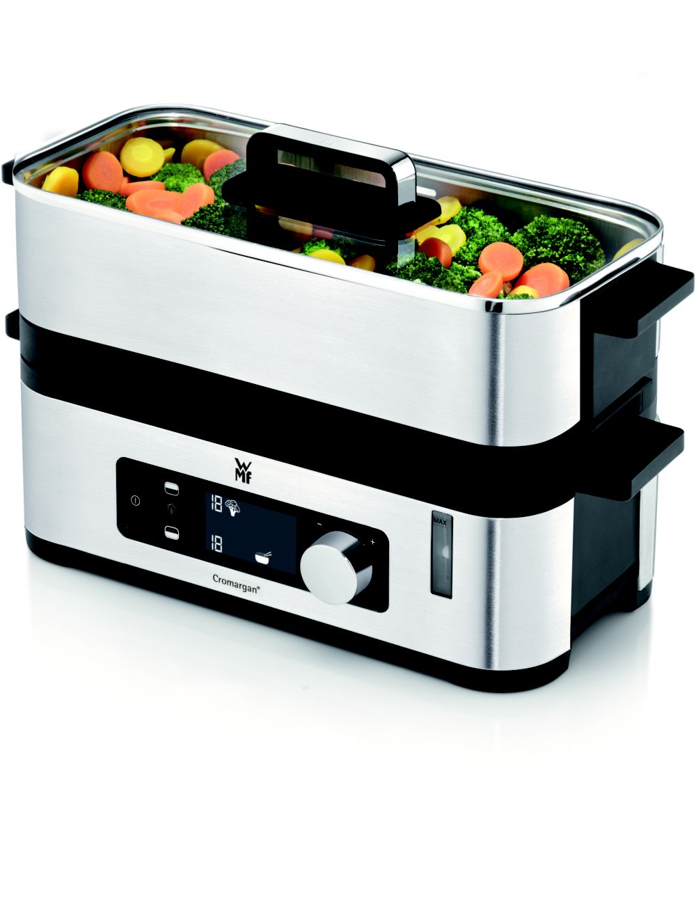 Cuit vapeur inox 3 niveaux, une cuisson vapeur optimale - Cuisin'Store