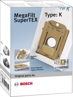Hooster 10 Sacs d'aspirateur Compatible pour Bosch Big Bag 3 l