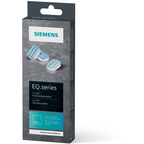 Pastilles nettoyantes 2-en-1 (10pcs) d'origine Siemens EQ. Séries