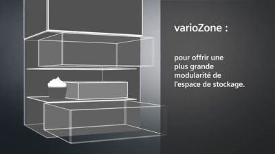Voir la vidéo pour Congélateur armoire SIEMENS GS58NAWDV IQ500 varioZone
