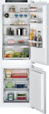 Réfrigérateur-congélateur Indesit Intégré Blanc 204 L - Classe A+, Ventilation Dynamique, Silencieux (39 DB)