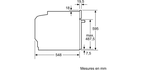 Four micro onde combiné SIEMENS HM778GMB1 IQ700 Combiné micro-ondes