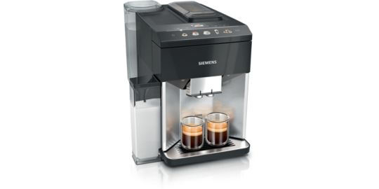 Expresso Broyeur SIEMENS EQ500 integral Inox/Noir lustré TQ515R03