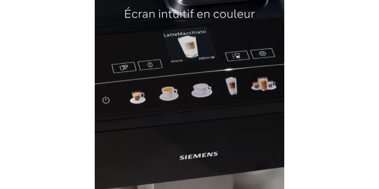 Expresso Broyeur SIEMENS EQ500 integral Inox/Noir lustré TQ515R03