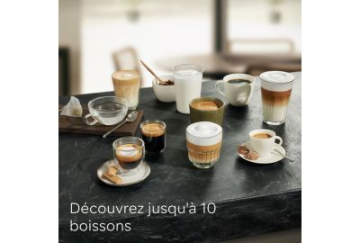 Expresso Broyeur SIEMENS EQ500 integral Inox/Noir lustré TQ515R03