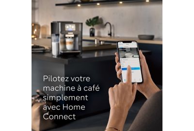 Expresso Broyeur SIEMENS EQ700 integral Inox Silver/Noir TQ713R03