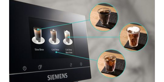 Expresso Broyeur SIEMENS EQ700 integral Inox Silver/Noir TQ713R03