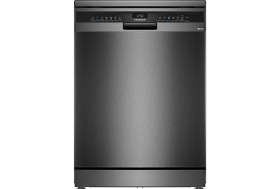 Lave vaisselle 60 cm SIEMENS SN23EC22AE, varioSpeed Plus, Acier brossé noir