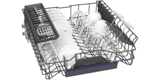 Lave vaisselle 60 cm SIEMENS SN23EC22AE, varioSpeed Plus, Acier brossé noir