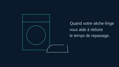 Voir la vidéo pour Sèche linge pompe à chaleur SIEMENS WR47B2C0FR