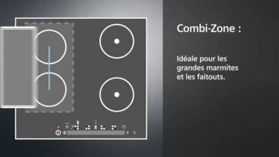 Voir la vidéo pour Plaque induction SIEMENS ED61AHSC1E Noir Mat