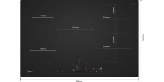 Plaque induction NEFF T68NUV4A0