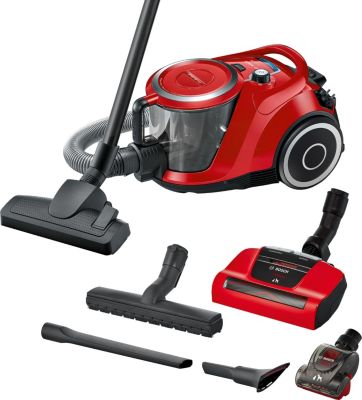 Aspirateur sans sac BOSCH Pro animal rouge BGS41PET1