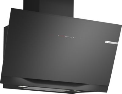 Hotte décorative murale inclinée BOSCH DWK91LT60, Série 8, Capteur PerfectAir