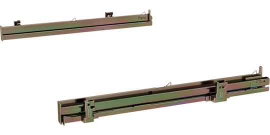 Rails télescopiques BOSCH HEZ638070 coulissants