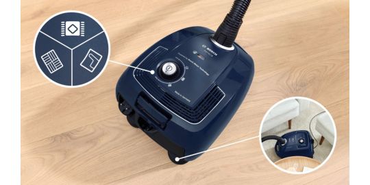 Aspirateur avec sac BOSCH BGB38BU3H