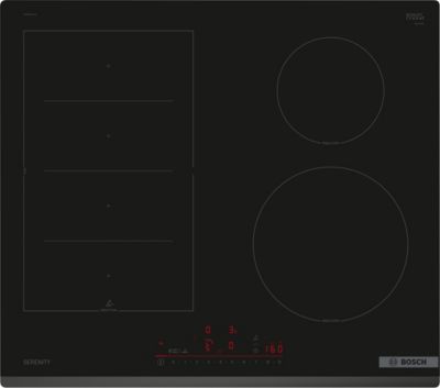 Plaque induction Bosch Table de cuisson vitrocéramique 60cm 3 feux 5400w  noir PKM61RAA8F