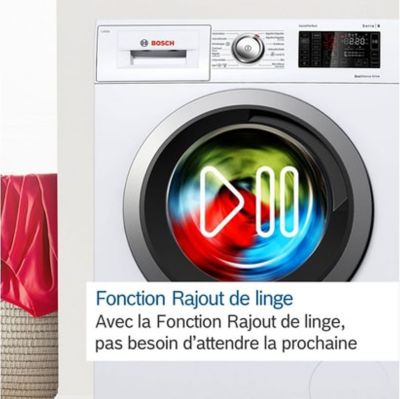 Lave linge hublot BOSCH WGE02201FR