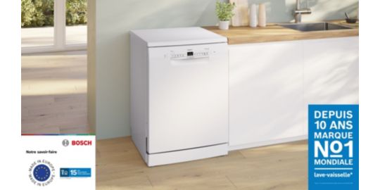 Lave vaisselle 60 cm BOSCH SMS2HTW05E Serenity