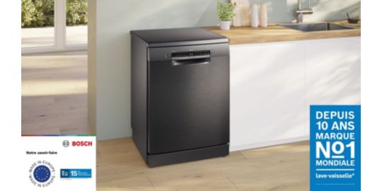 Lave vaisselle 60 cm BOSCH SMS4EMC25E Serenity Série 4 Silence Plus