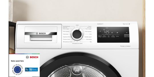 Sèche linge pompe à chaleur BOSCH WTH8520BFR