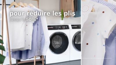 Voir la vidéo pour Lave linge hublot BOSCH WAN2823SFR