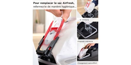 Aspirateur avec sac BOSCH BGL41HYG3H