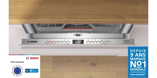 Lave vaisselle encastrable BOSCH SMV4EVX36F, SERENITY, Série 4, Silence Plus