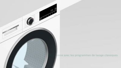 Voir la vidéo pour Lave linge hublot BOSCH WGG254FQFR