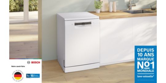 Lave vaisselle 60 cm BOSCH SMS6ZCW10E serie 6